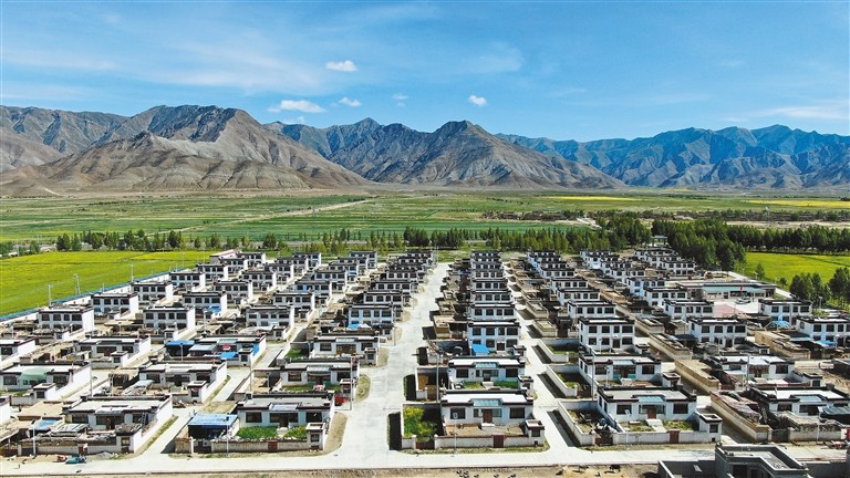 萨迦县吉雄村幸福之地真幸福